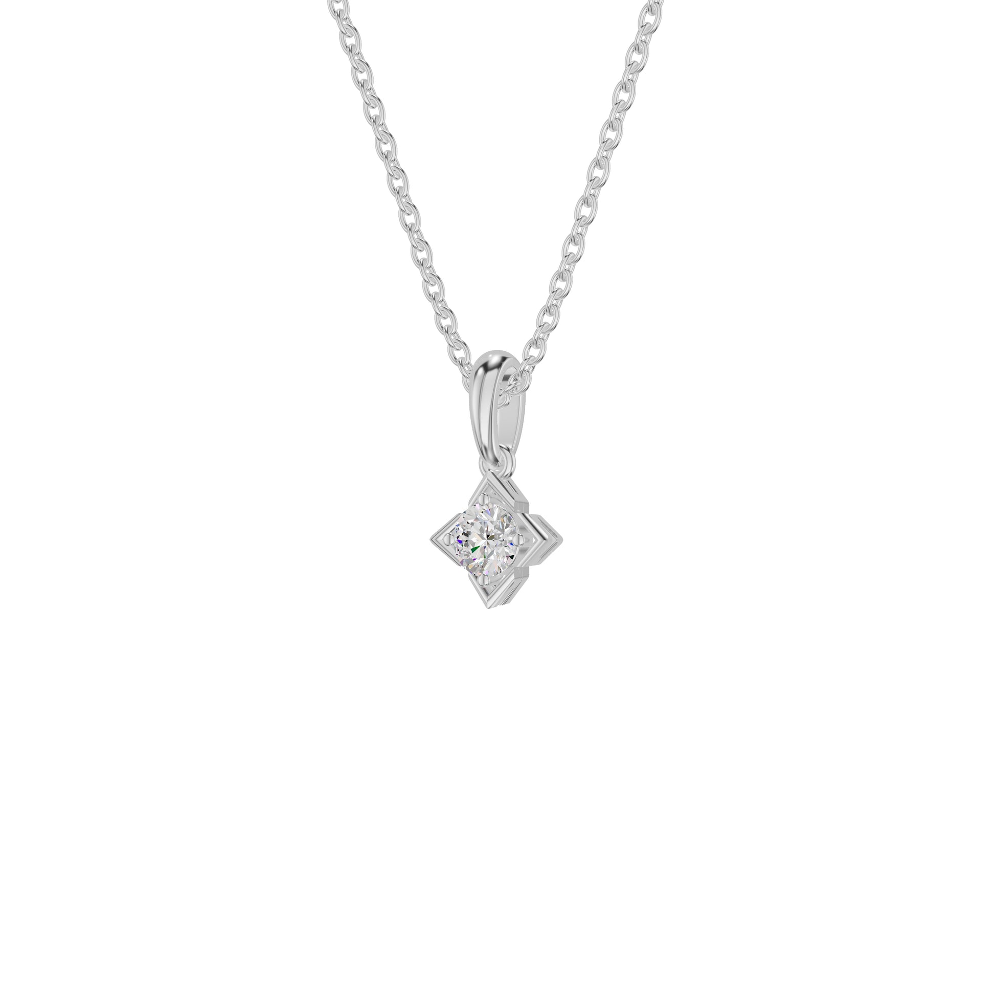 ID-LGPAX24493XX 18 KT / White Gold