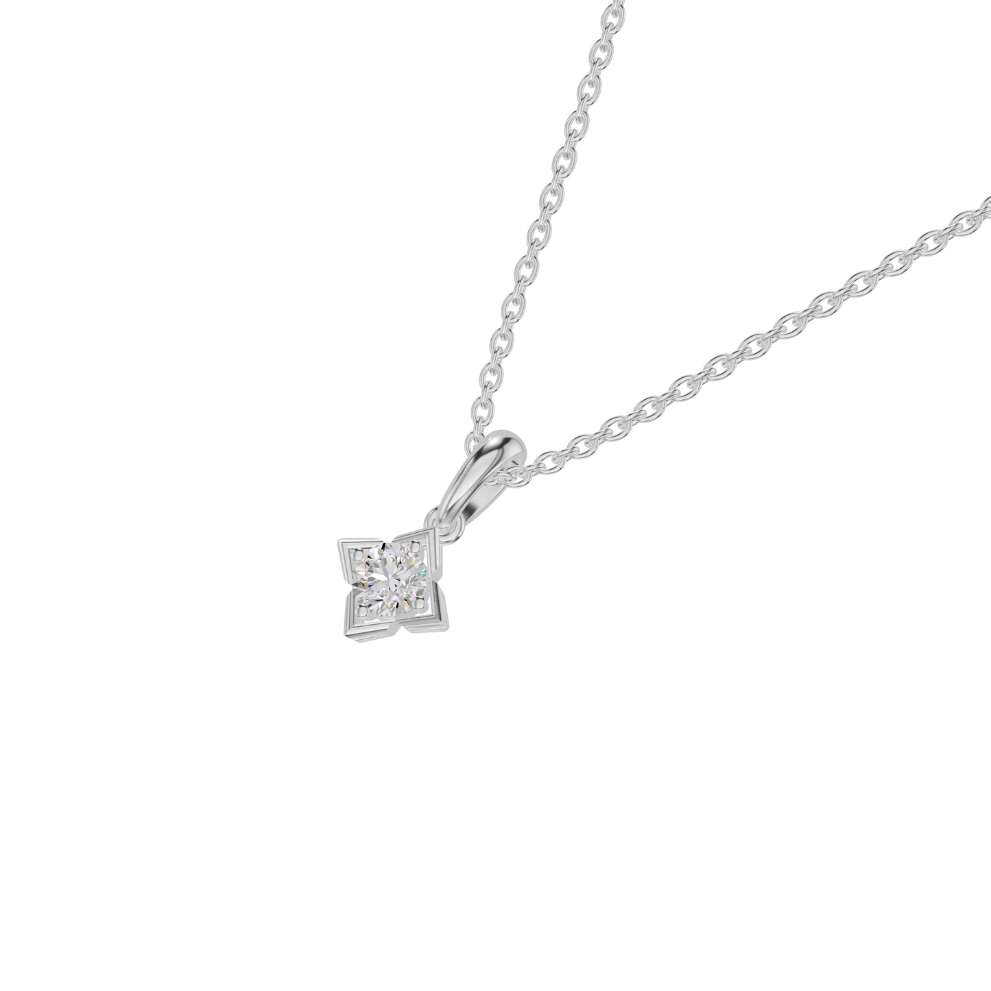 ID-LGPAX24493XX 18 KT / White Gold