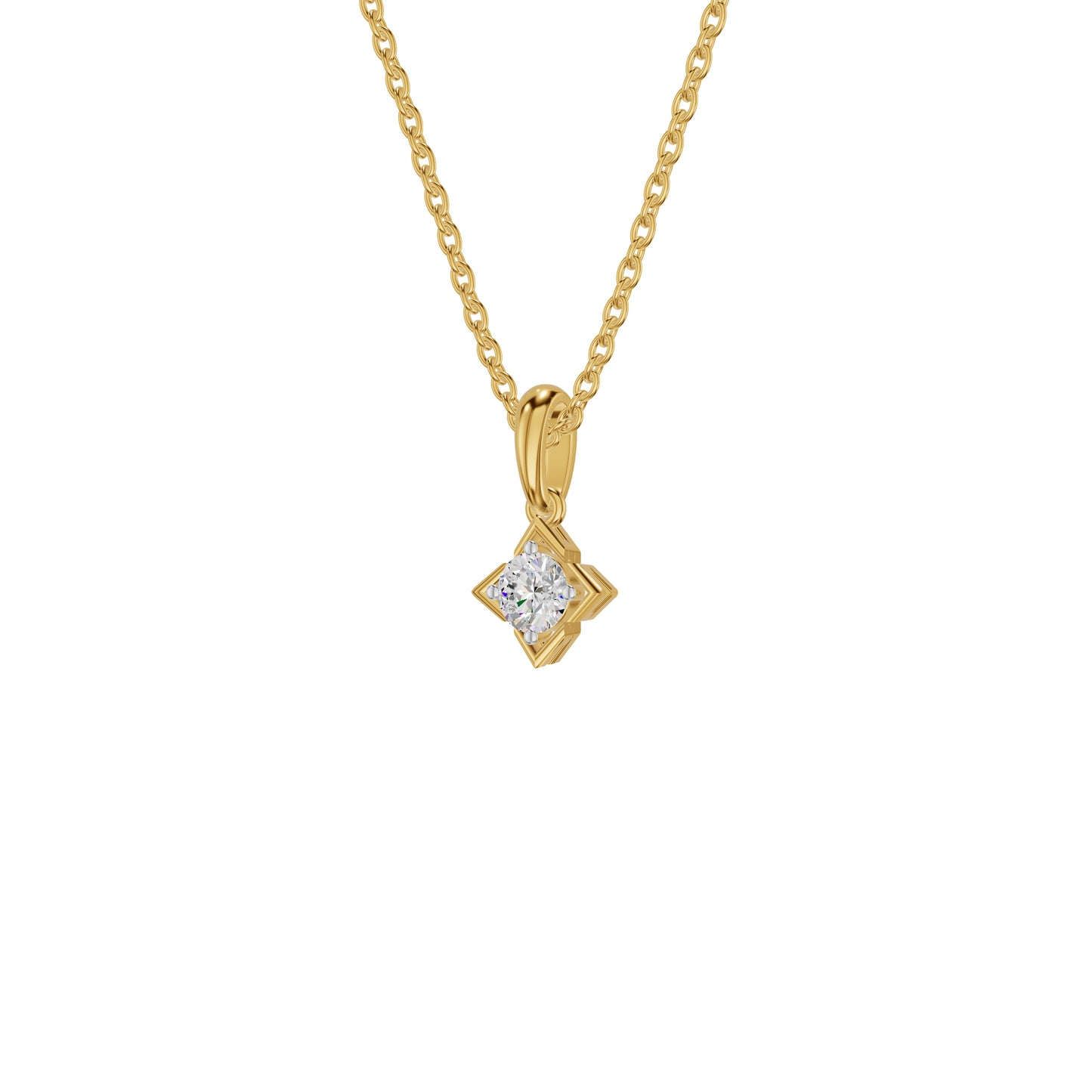ID-LGPAX24493XX 18 KT / Yellow Gold