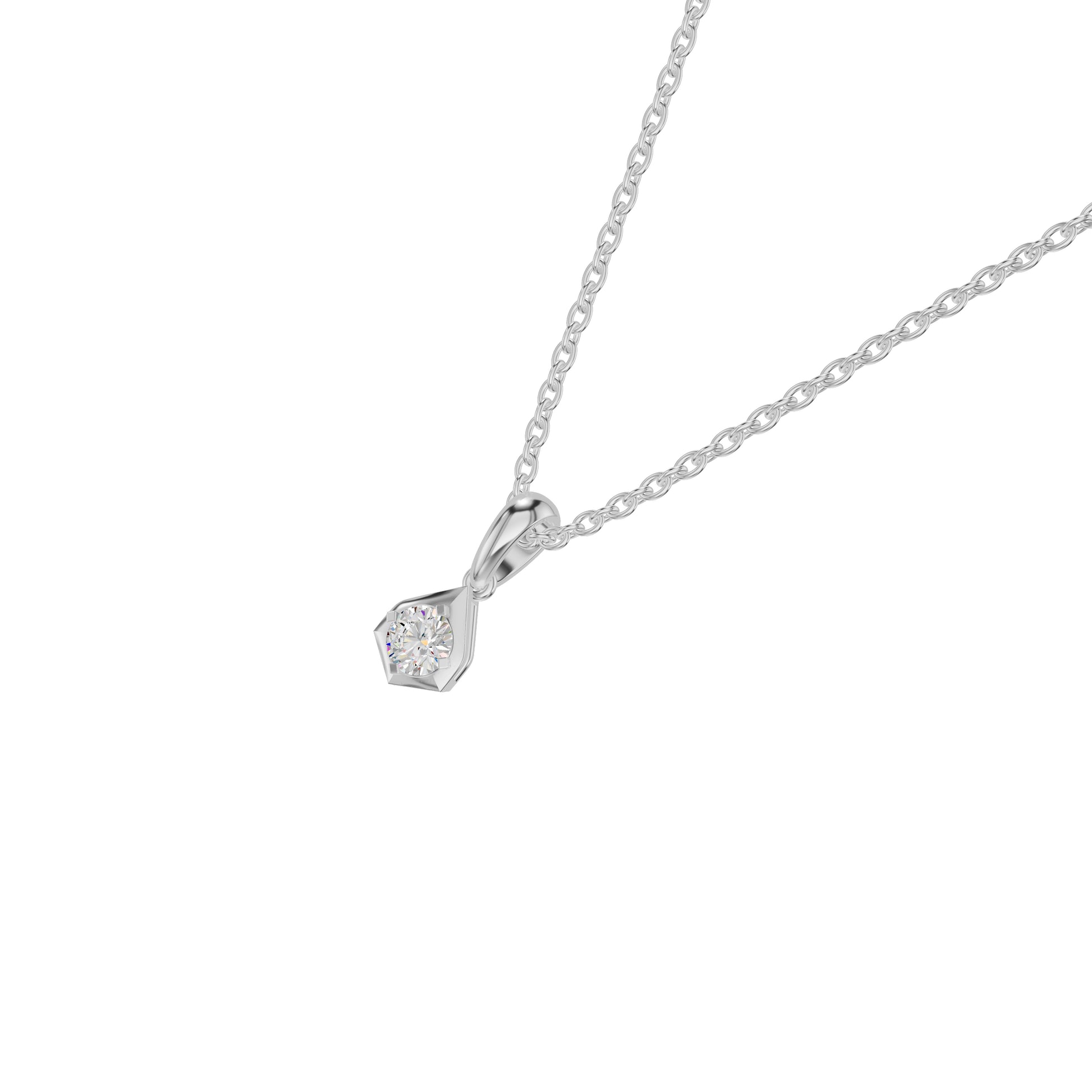 ID-LGPAX24494XX 18 KT / White Gold