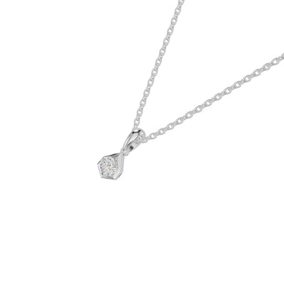 ID-LGPAX24494XX 18 KT / White Gold