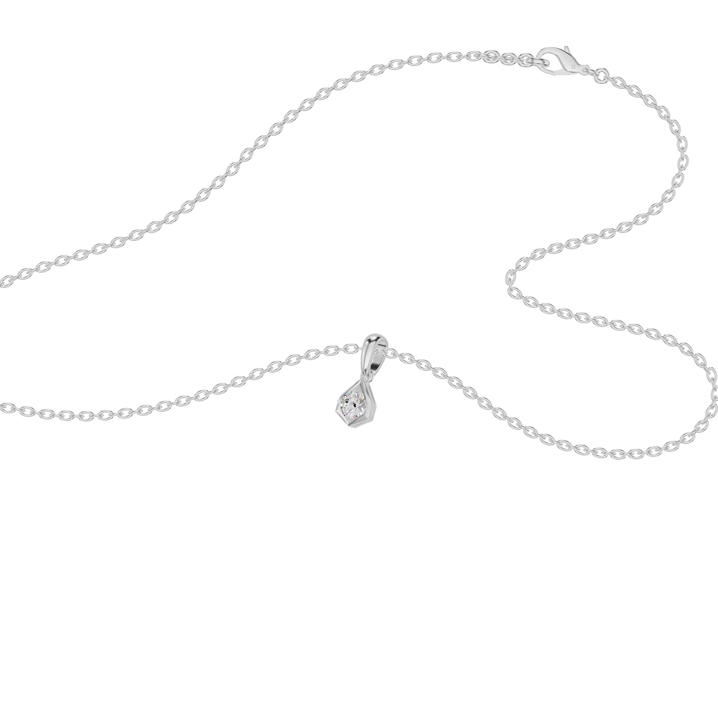 ID-LGPAX24494XX 18 KT / White Gold