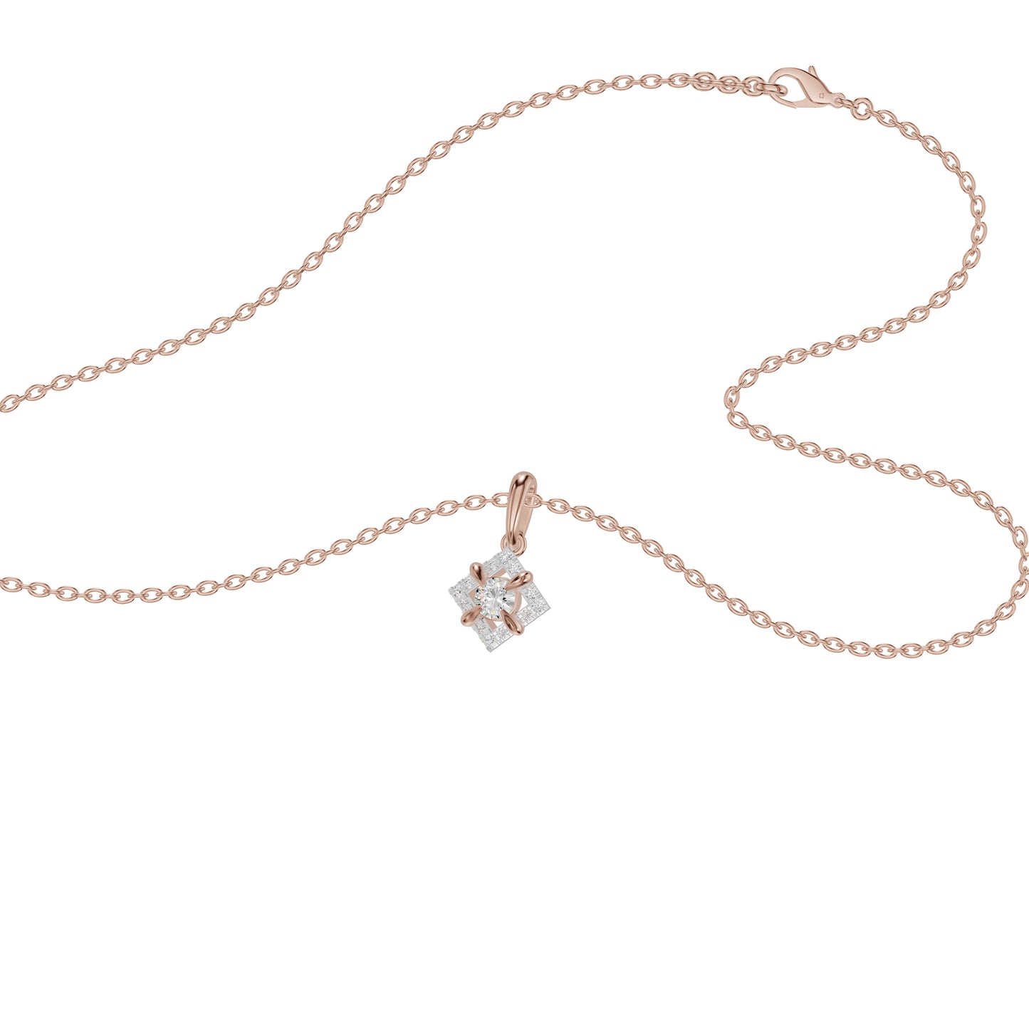 Astraquor Diamond Pendant 18 KT / Rose Gold