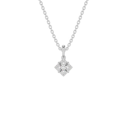 Astraquor Diamond Pendant 18 KT / White Gold