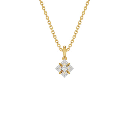 Astraquor Diamond Pendant 18 KT / Yellow Gold