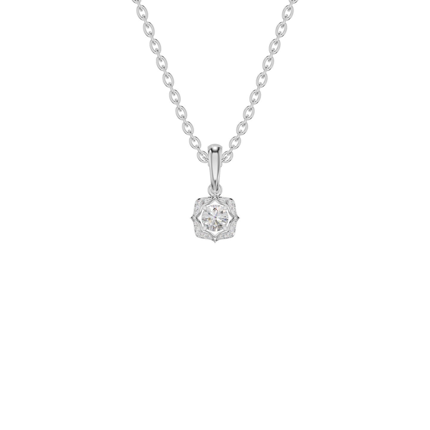 ID-LGPAX25831XX 18 KT / White Gold