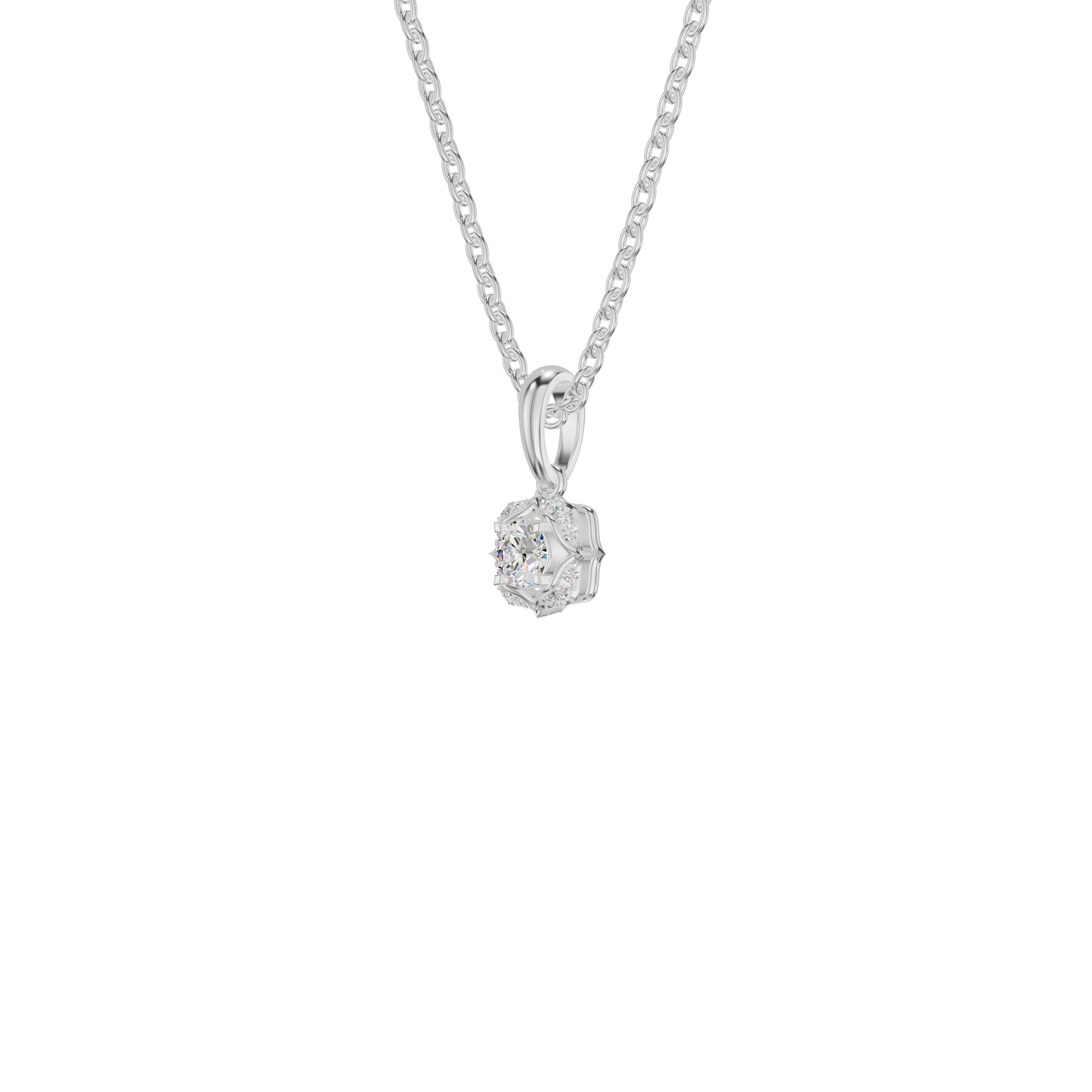 ID-LGPAX25831XX 18 KT / White Gold