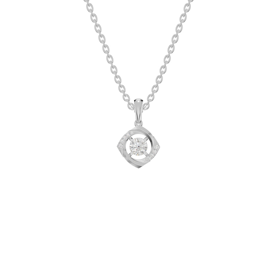 ID-LGPAX25838XX 18 KT / White Gold