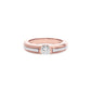 The Sirius Diamond Mens Ring 18 KT / Rose Gold / 22