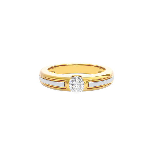 The Sirius Diamond Mens Ring 18 KT / Yellow Gold / 22