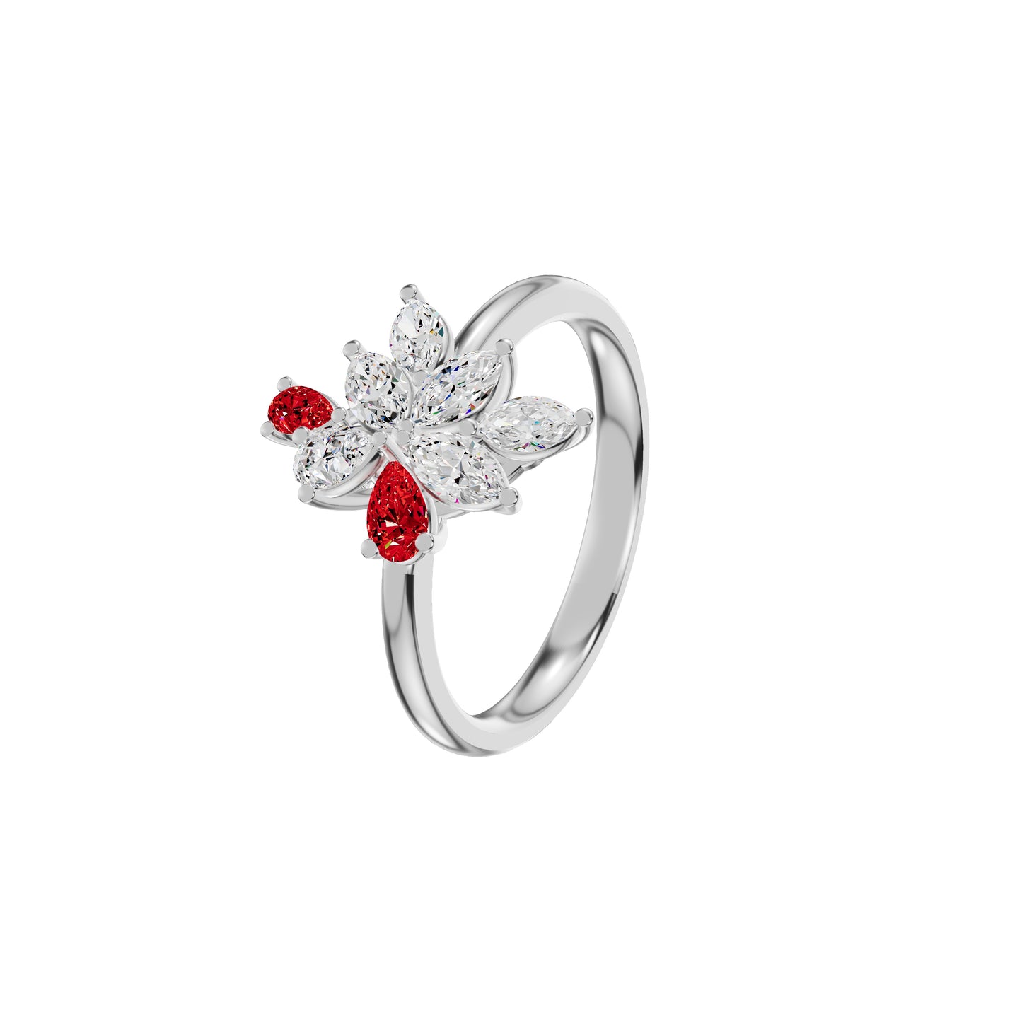 ID-LGRAX02822XA 18 KT / White Gold / 18