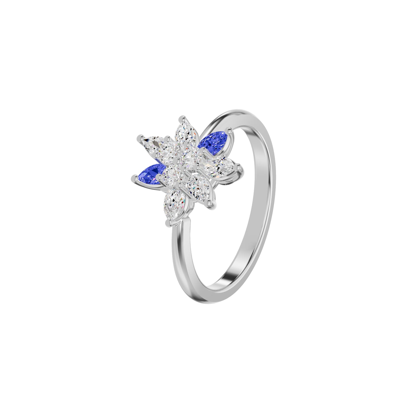 ID-LGRAX02823XA 18 KT / White Gold / 18
