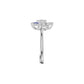 ID-LGRAX02823XA 18 KT / White Gold / 18