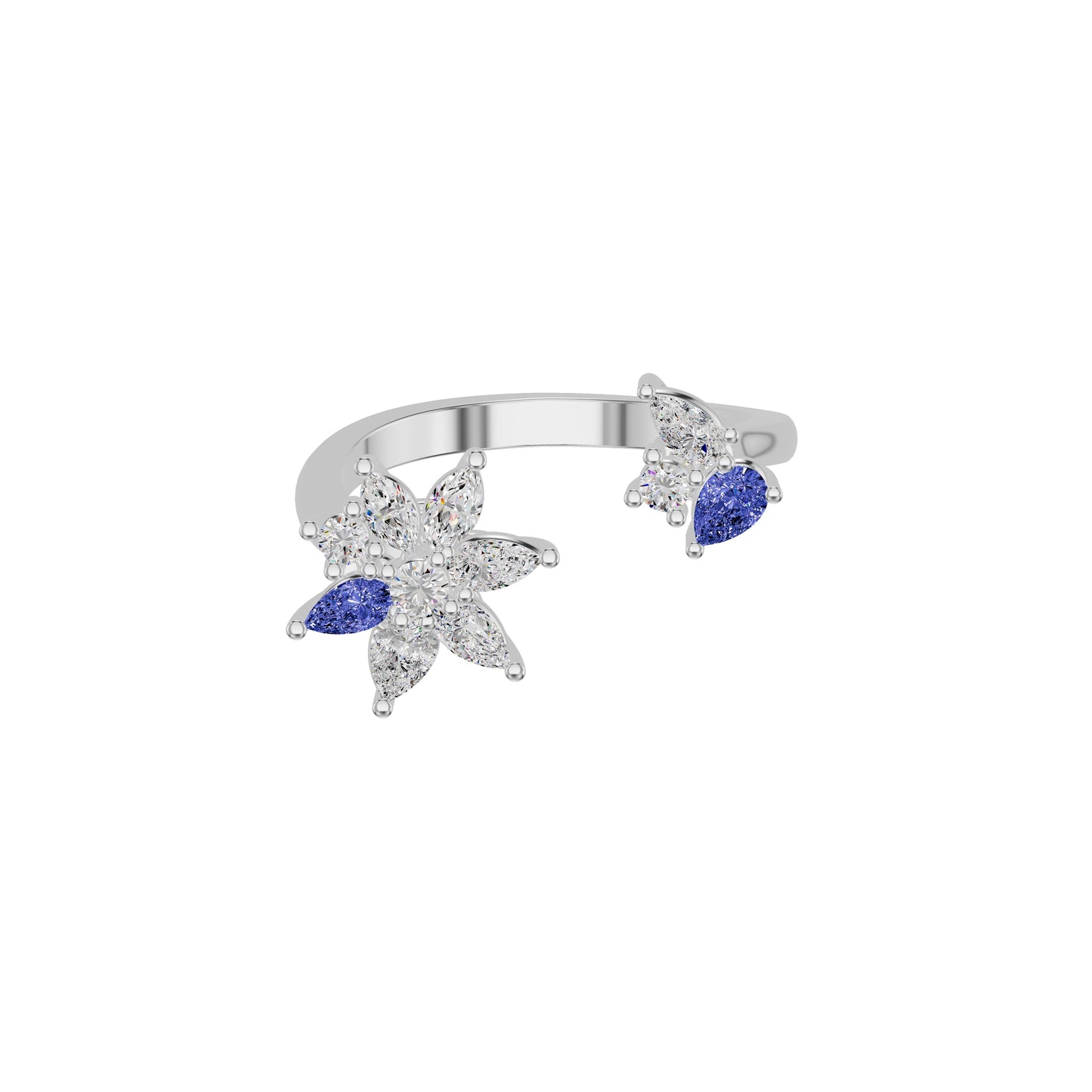 ID-LGRAX02825XA 18 KT / White Gold / 18