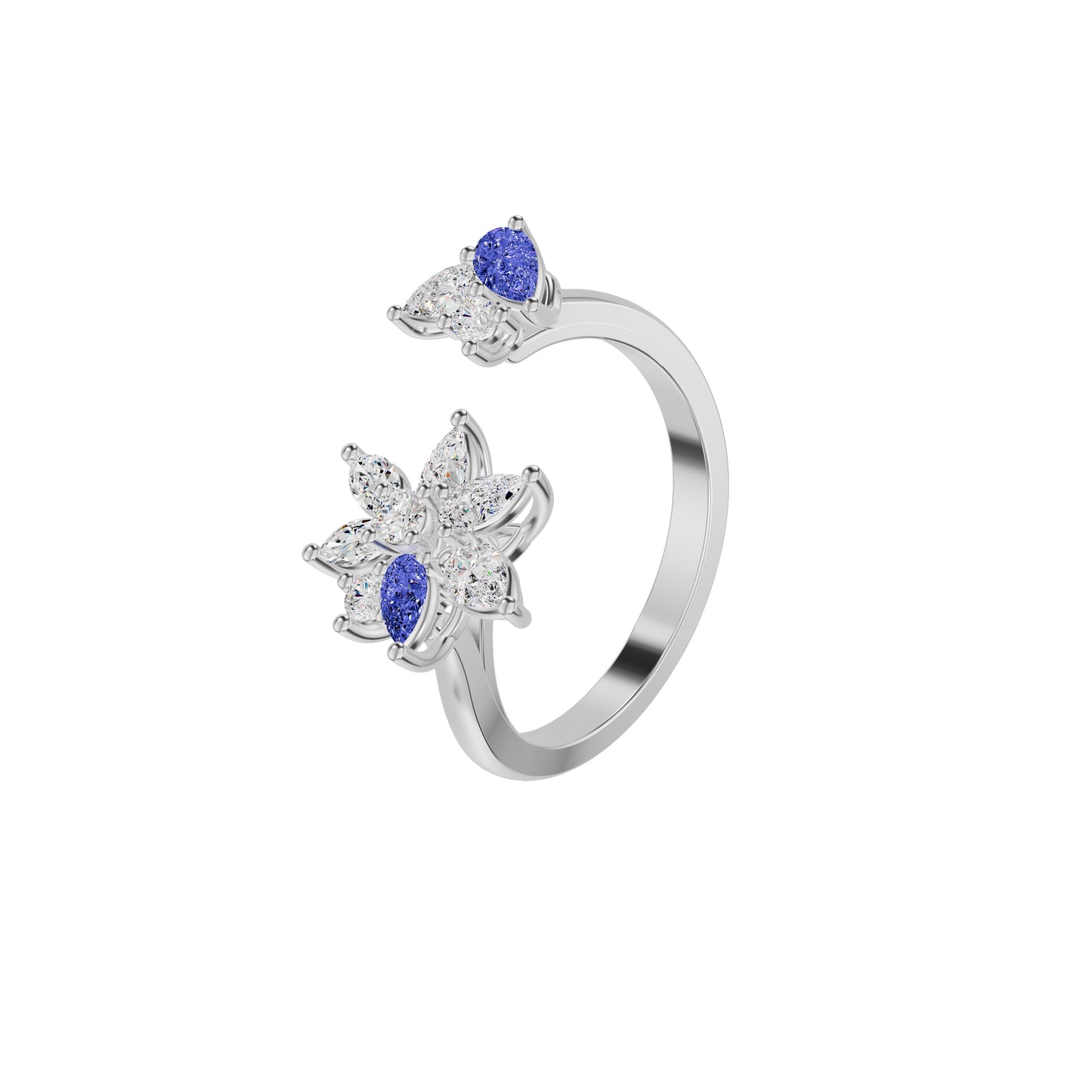 ID-LGRAX02825XA 18 KT / White Gold / 18