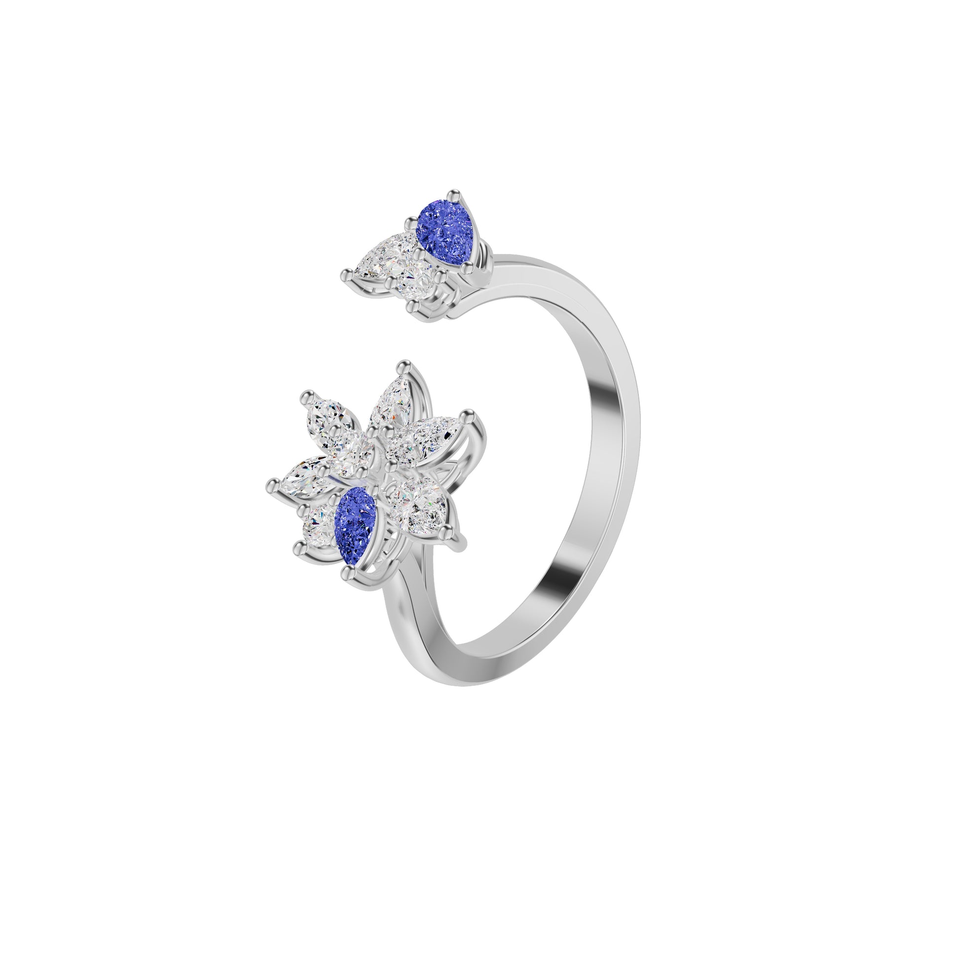 ID-LGRAX02825XA 18 KT / White Gold / 18