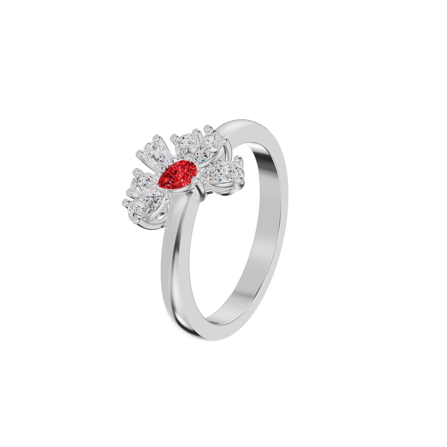 ID-LGRAX02827XA 18 KT / White Gold / 18