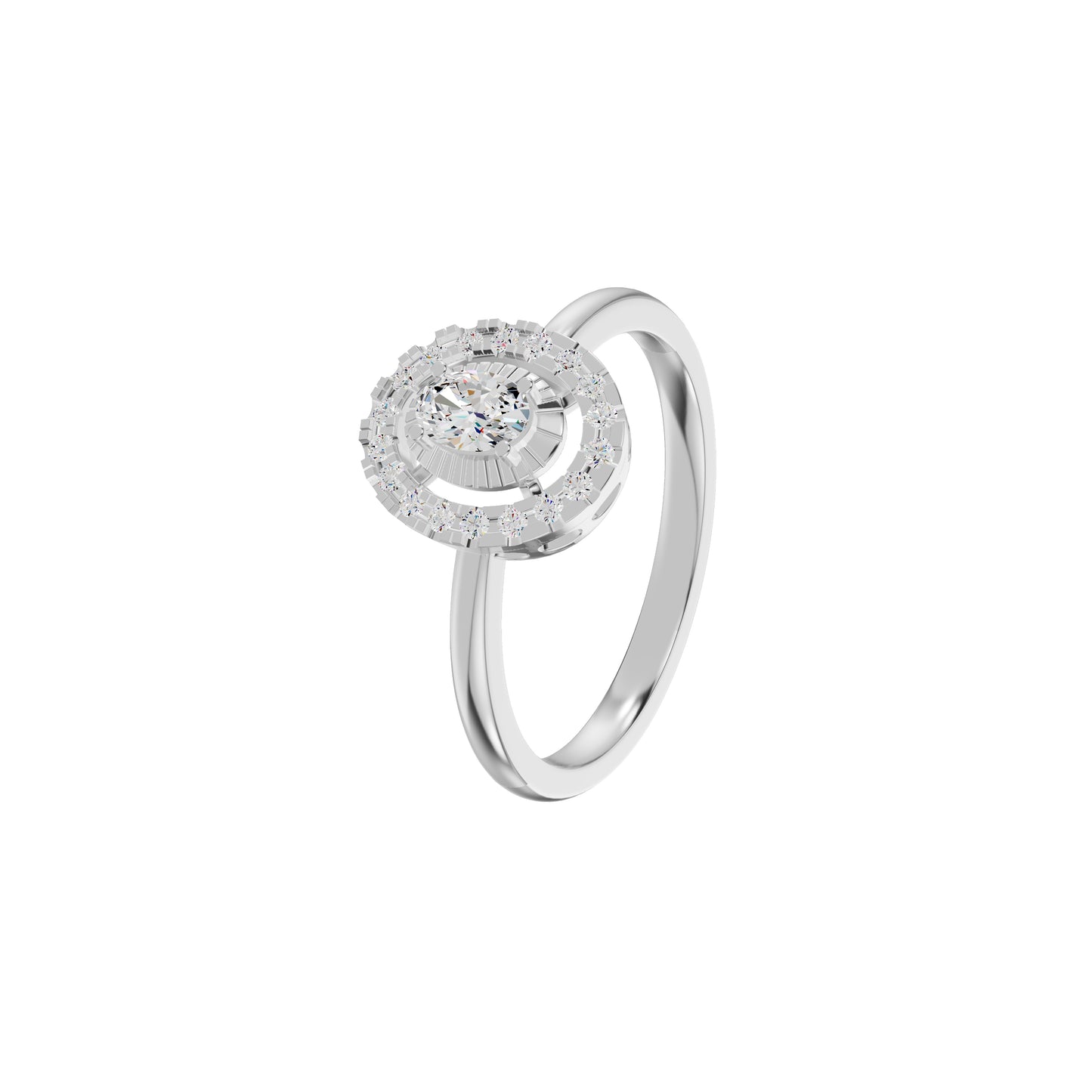 ID-LGRAX03329XA 18 KT / White Gold / 18