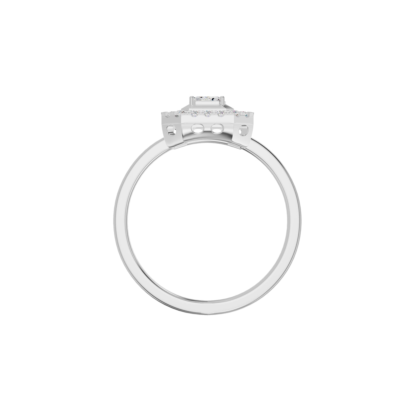 ID-LGRAX03332XA 18 KT / White Gold / 18
