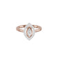 Navyra Marquise Diamond Ring 18 KT / Rose Gold / 18