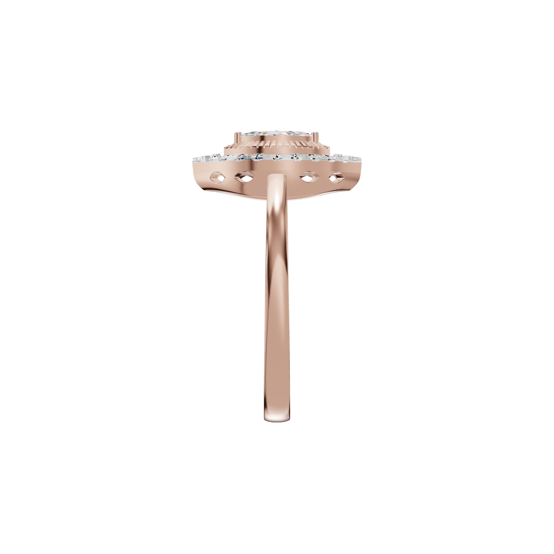 Navyra Marquise Diamond Ring 18 KT / Rose Gold / 18
