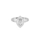 Navyra Marquise Diamond Ring 18 KT / White Gold / 18