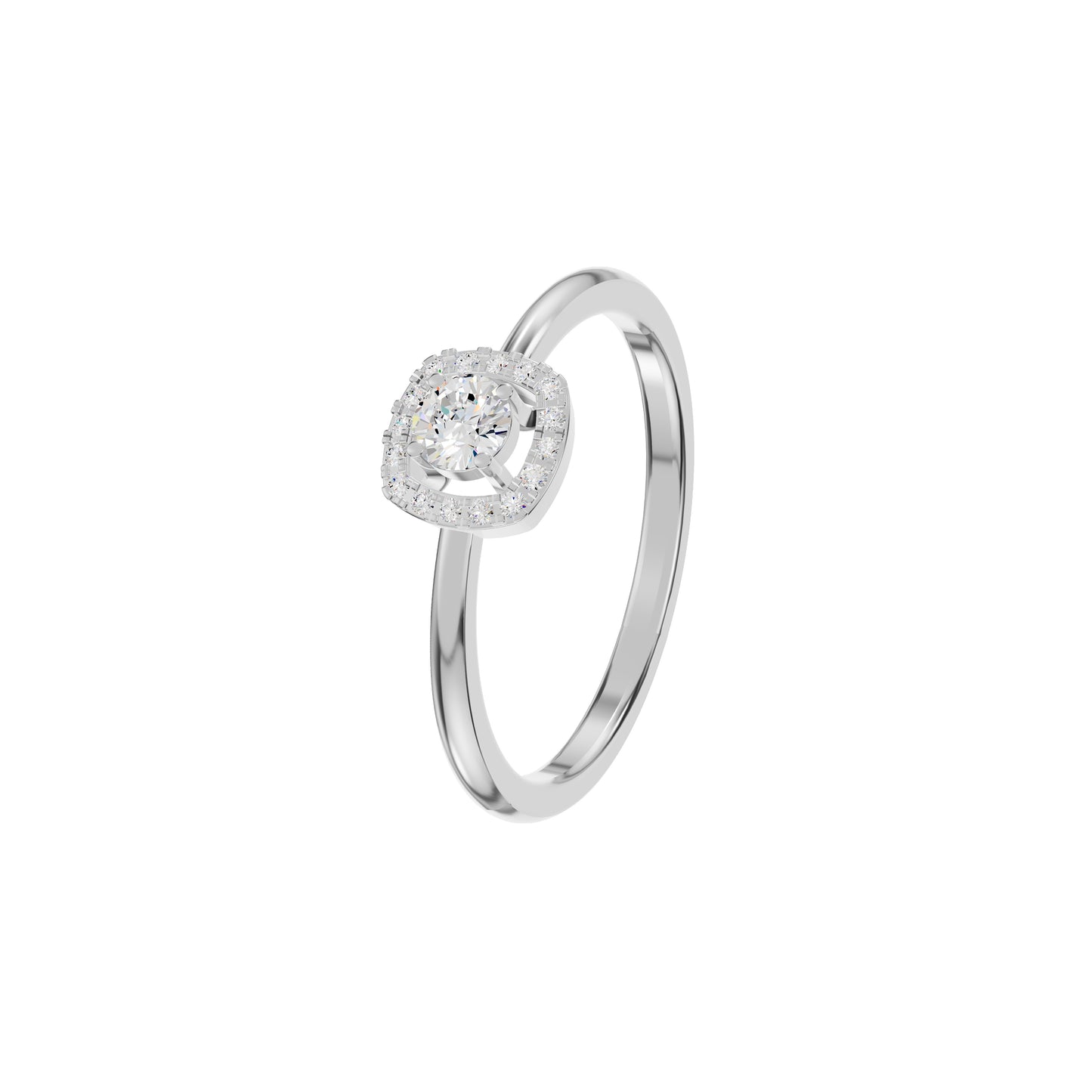 ID-LGRAX24623XX 18 KT / White Gold / 18