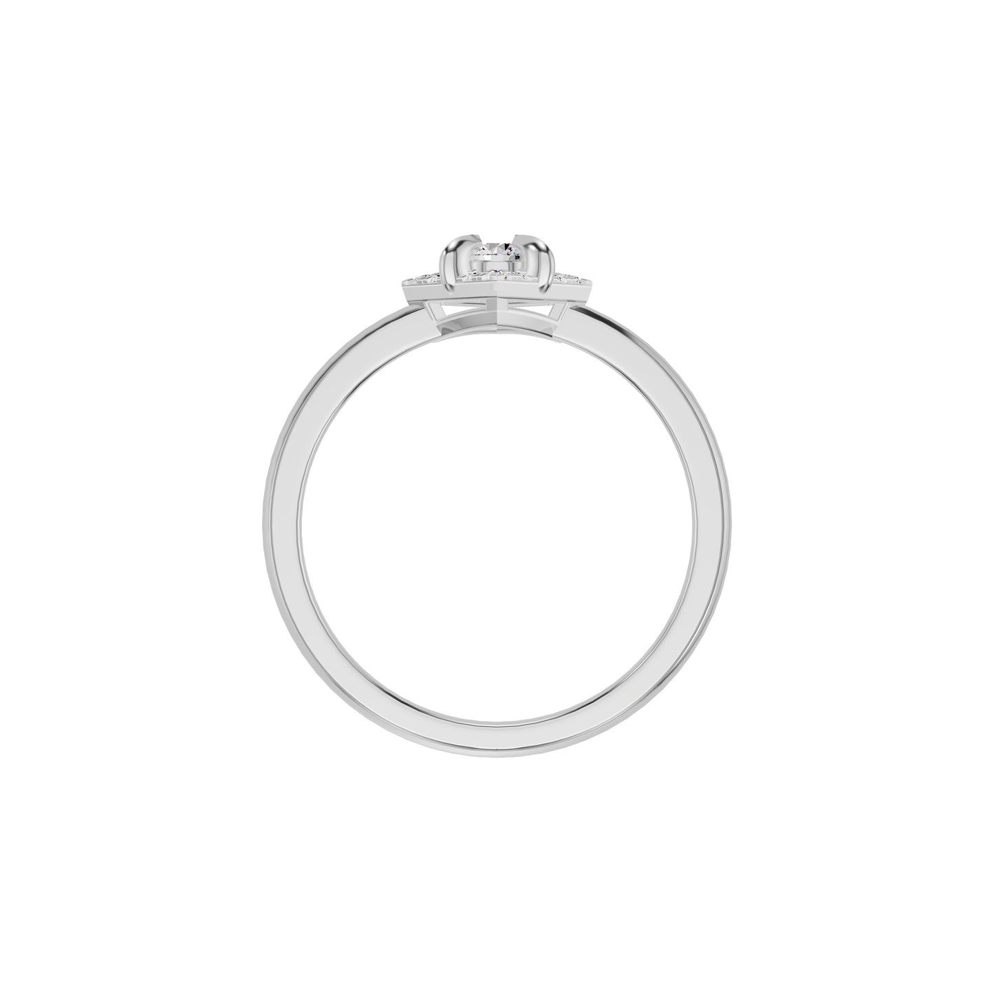 ID-LGRAX25829XX 18 KT / White Gold / 18