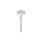 ID-LGRAX25830XX 18 KT / White Gold / 18