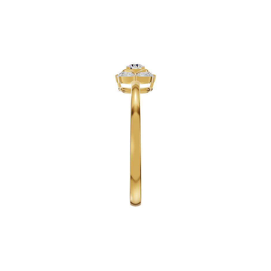 ID-LGRAX25831XX 18 KT / Yellow Gold / 18