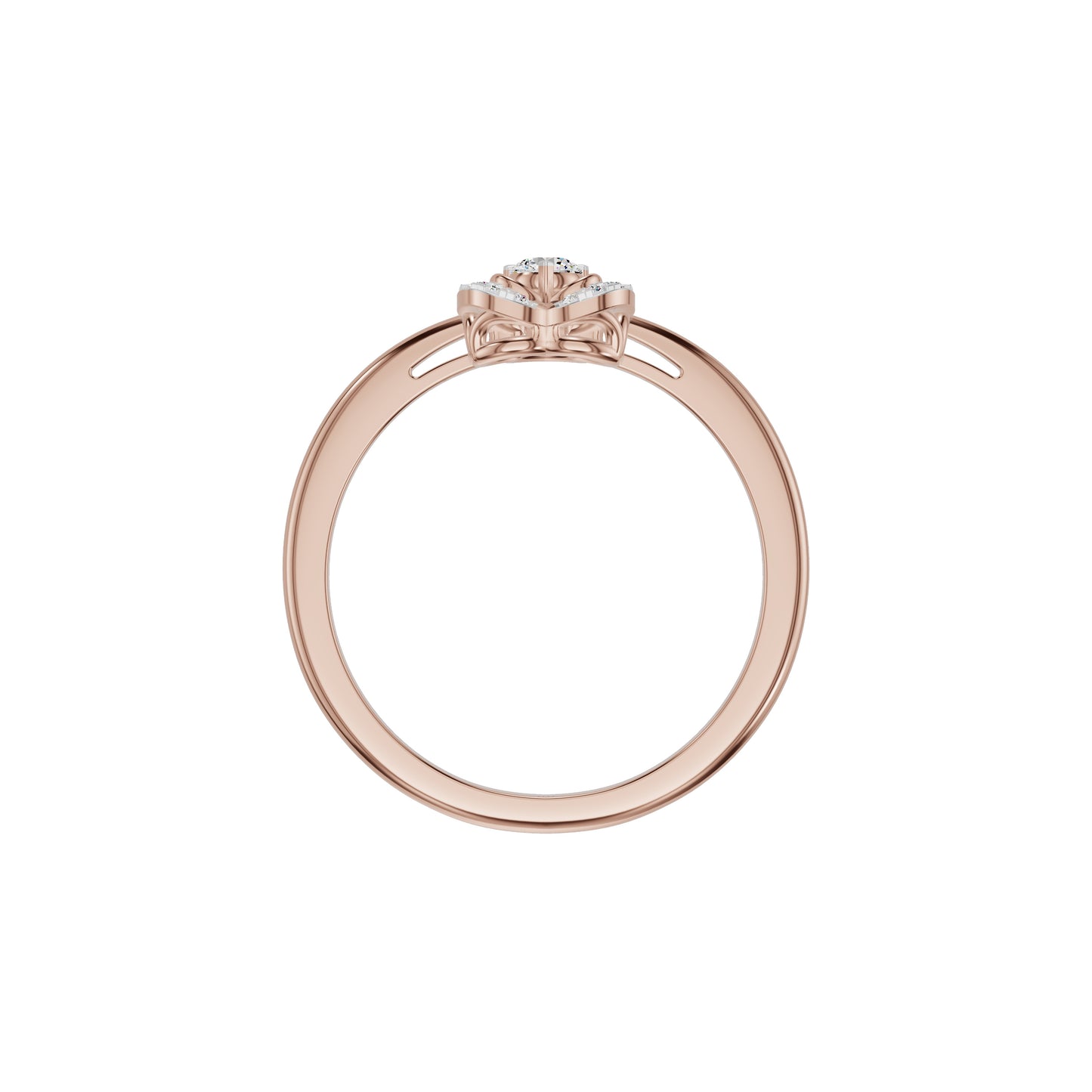 ID-LGRAX25833XX 18 KT / Rose Gold / 18