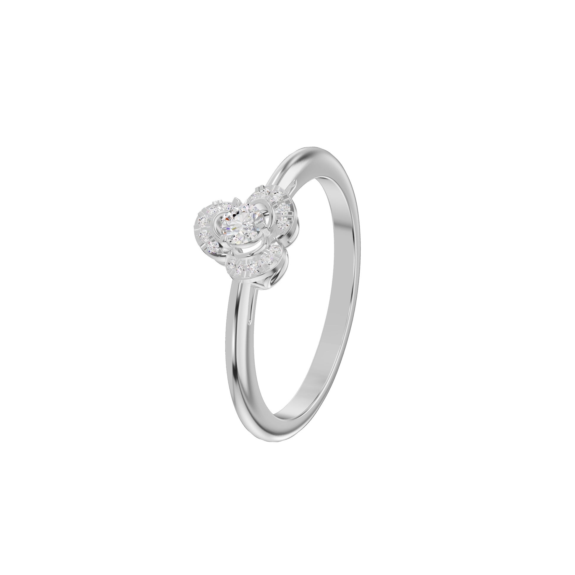 ID-LGRAX25833XX 18 KT / White Gold / 18