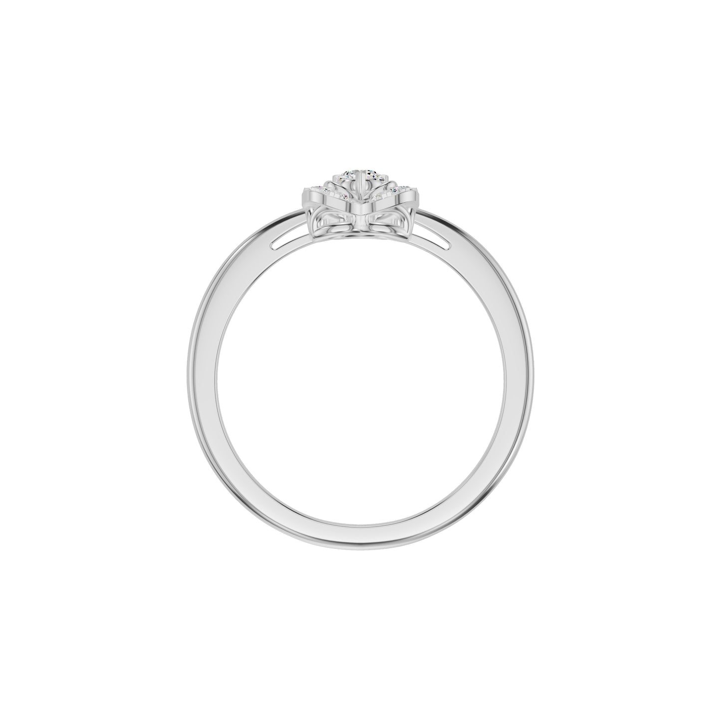 ID-LGRAX25833XX 18 KT / White Gold / 18