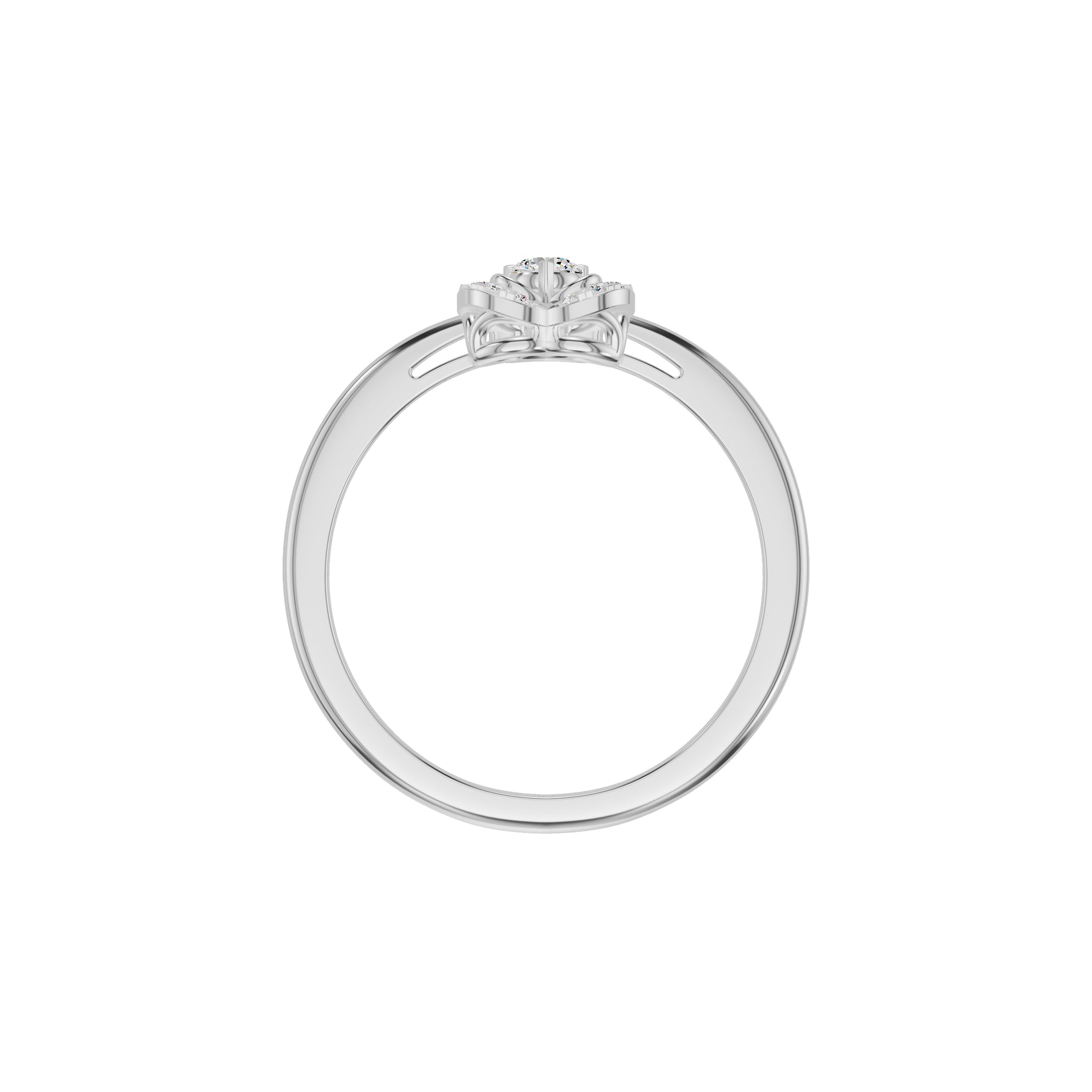 ID-LGRAX25833XX 18 KT / White Gold / 18