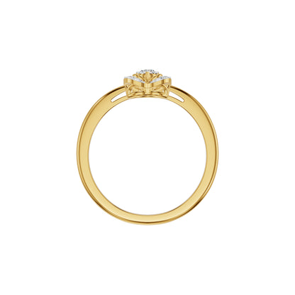 ID-LGRAX25833XX 18 KT / Yellow Gold / 18