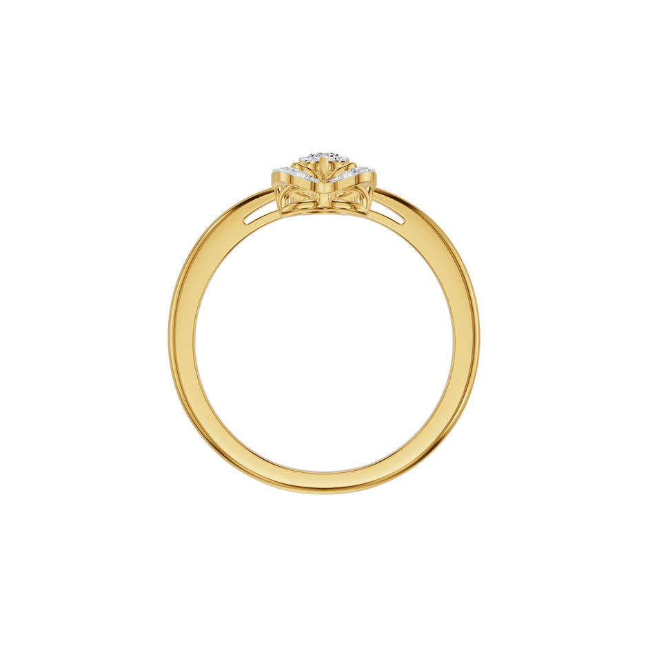 ID-LGRAX25833XX 18 KT / Yellow Gold / 18