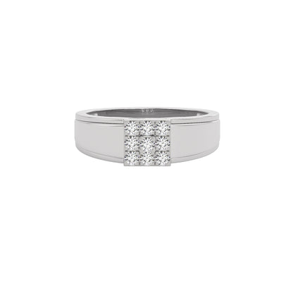 Gypsy Set Diamond Men's Ring
