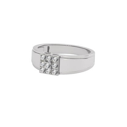Gypsy Set Diamond Men's Ring