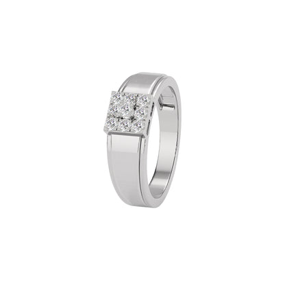 Gypsy Set Diamond Men's Ring