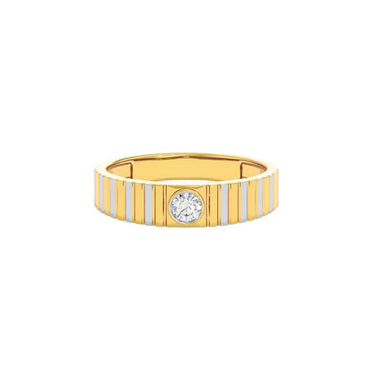 Valor Diamond Mens Ring 18 KT / Yellow Gold / 22