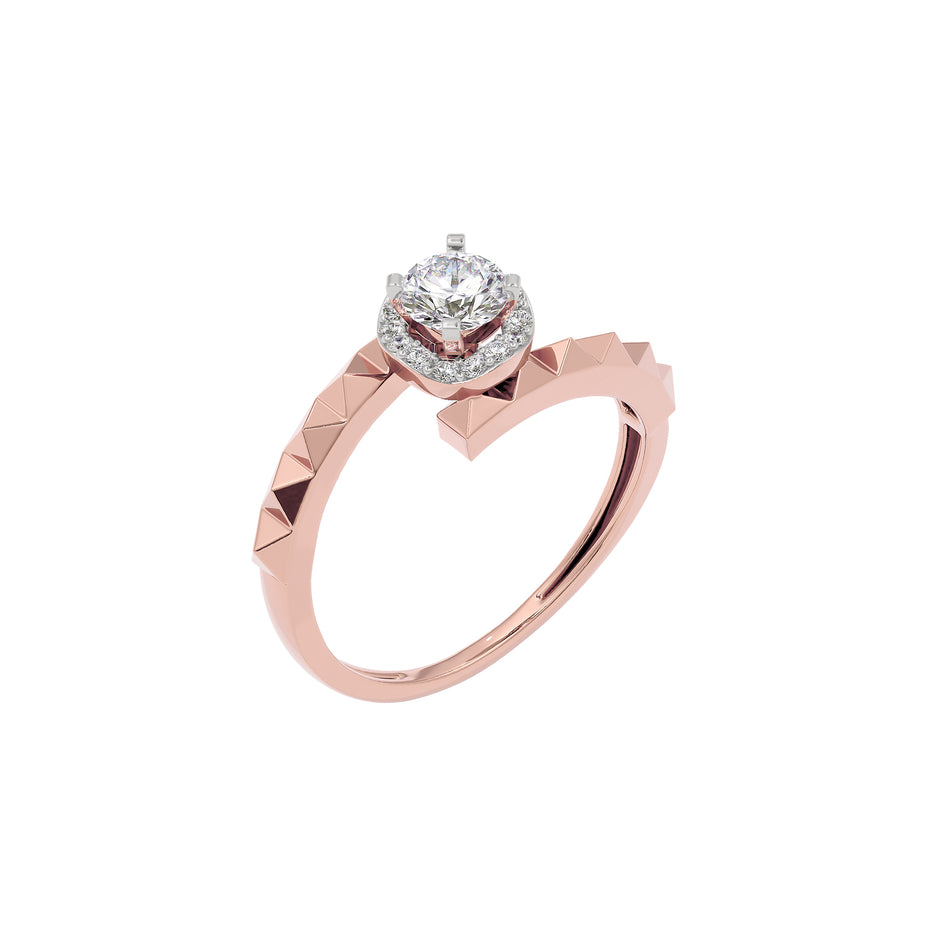 Eleni Diamond Solitaire Ring