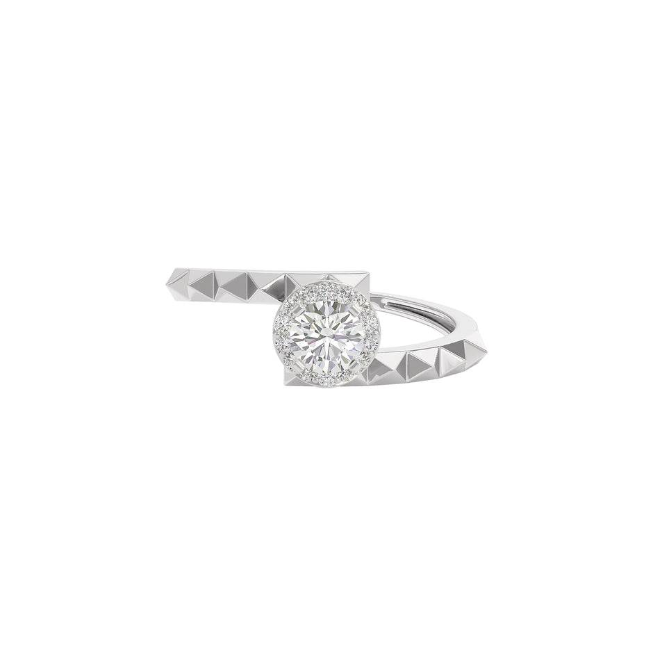 Eleni Diamond Solitaire Ring