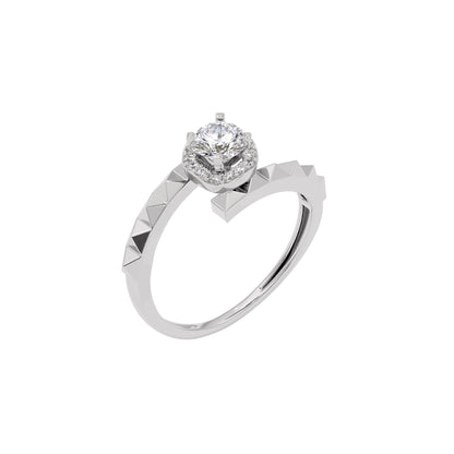 Eleni Diamond Solitaire Ring