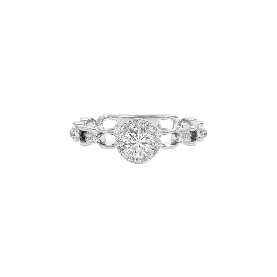 Calista Diamond Solitaire Ring