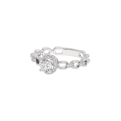 Calista Diamond Solitaire Ring