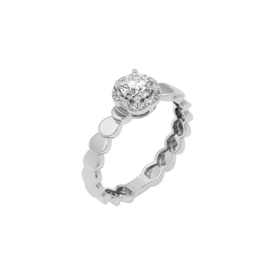 Nova Diamond Solitaire Ring