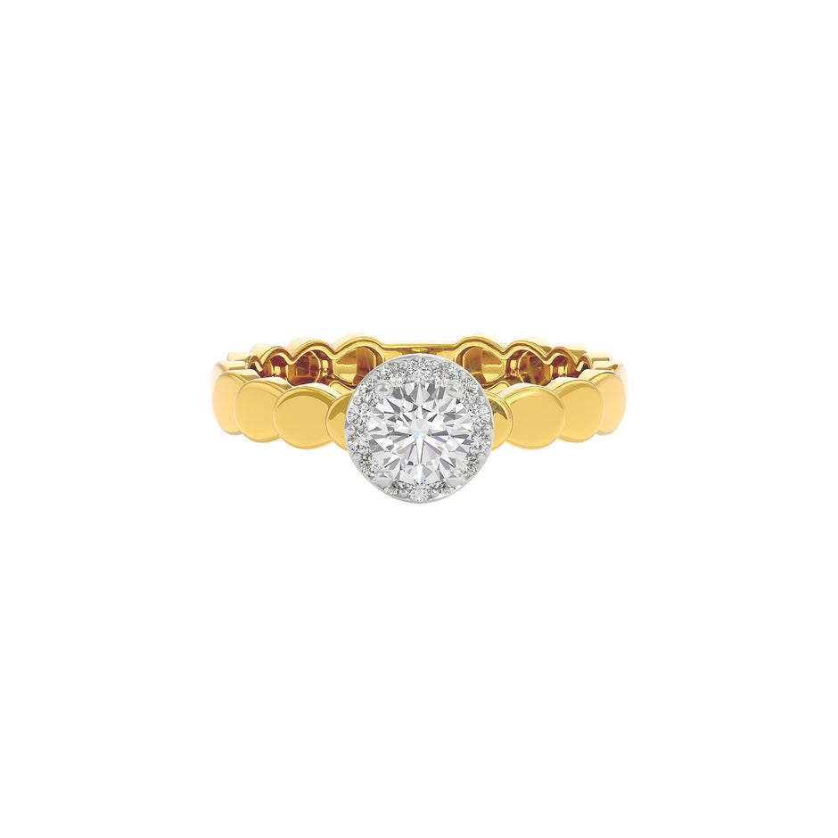 Nova Diamond Solitaire Ring
