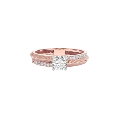 Kerin Two Tone Diamond Ring