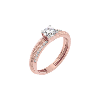 Kerin Two Tone Diamond Ring