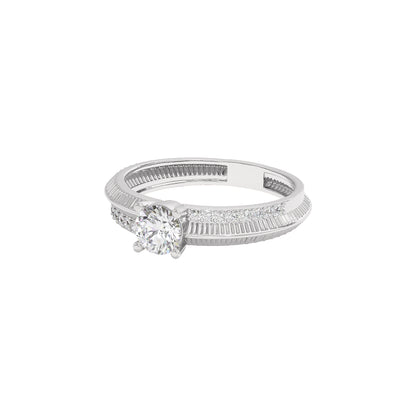 Kerin Two Tone Diamond Ring